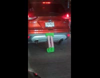 Elf on the shelf legs caught on trunk door 