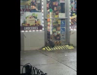 Cat manager locked out of store 