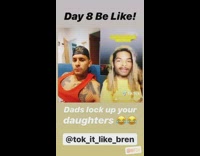 Dads lock up your daughters smile challenge