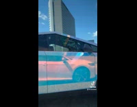 Collab Clips MPUGC - Candy colored cybertruck with monkey inside 