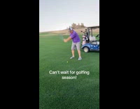 Man hits friend with golf ball 