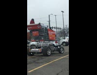Collab BitchMP - Giant shopping cart car