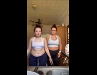 Collab BitchIG2 - Two girls before and after weight loss 