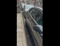 Cars on street all have red tickets 