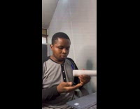 Skit of guy making joke of watching porn for plot