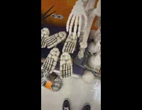 Collab BitchMP - Skeleton halloween joke in decorations aisle