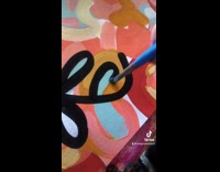 Collab BitchIG2 - Abstract painting time lapse faces