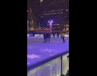 Guy cheers after doing proposal