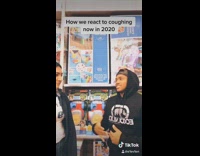 how we reacted to coughing black sweater