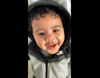 ClipsIG - Curly Baby in Hoodie Coos at Lady