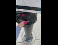 Pressing crossing button wait 