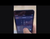 Collab KaleSaladIG - Guy sets alarm iphones apple store