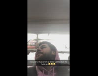 Subway passenger says he will give a dollar if man playing saxophone stops on subway train