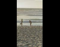 Woman beach hat photo shoot sunset seaside