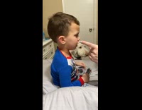 Spider man grumpy boy leaves room