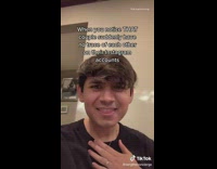 Guy puts his hand over his mouth 