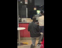 Guy proposes at mcdonalds 