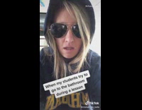 When my students try to go bathroom