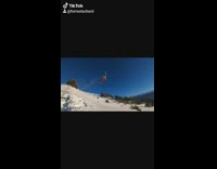 Guy smashes beer cans on head 