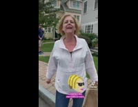 Woman screams at guy for parking and then tries to grab phone