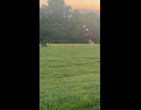 Collab IITW - Man mask jacket hoodie dances at park