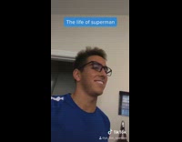 The life of superman blue shirt guy
