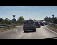 Submitter shows car with weird brake lights