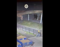 Submitter shows drunk man sits outside brewery