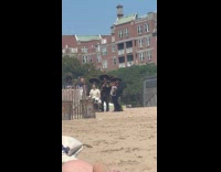 Collab WINY - Mariachi band with hat perform at beach