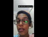 Woman rants about strict dad then shows him goofy with dog