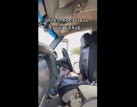When your mom drove your pickup 