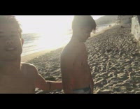 Collab Allfails - Guys Selfie Backflip Beach Sunset Sun Fail Sand