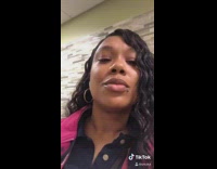 Woman janitor cleans bathroom at work 