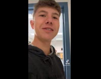 Guy hypes up classmates and carries one 
