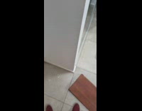 Guy use bottle opener with game but drops it