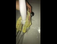 Shower head breaks fail