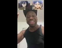 Guy uses anime parents filter thats racist 