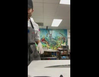 Lady freaks out over killing live lobster