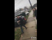 Neighbors house catches on fire 