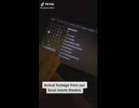 Movie theater uses Amazon Prime 