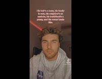 Guy says a dick has a sad life 