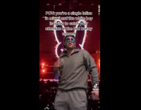 Collab BS Media - Guy pretends to dance bad bunny concert 