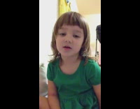 5 year old girl gets real about zombies 