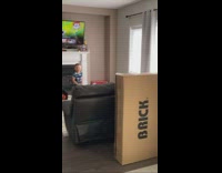 Son accidentally hits dad in face with baseball 