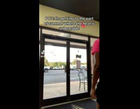 Guy cant stand summer heat 