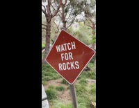 Watch for rocks pans over to picture of the rock