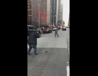 woman wide jeans street pics