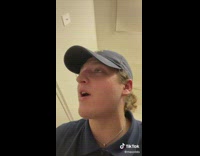 Guy skit about girlfriend having surprise for him