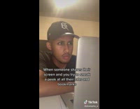 Collab BitchIG2 - Guy looking at laptop intensely