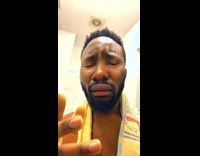 Guy pretends to have been robbed crying filter 